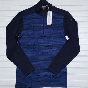 Smartwool Men's Classic Thermal Merino Wool Base Layer 1/4 Zip Size Medium